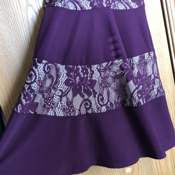 Purple Spring/Summer Dress - Picture 5 of 6